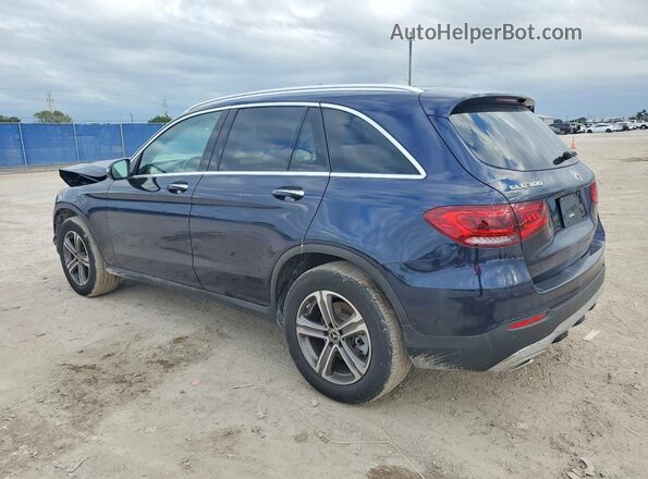 W1N0G8DB9MF967580 2021 MERCEDES-BENZ GLC-CLASS Blue Trasero izquierdo