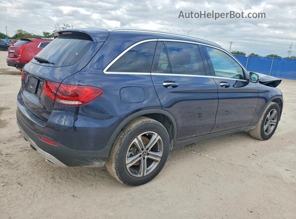 W1N0G8DB9MF967580 2021 MERCEDES-BENZ GLC-CLASS Blue Trasero derecho