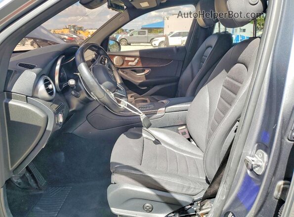 W1N0G8DBXMV284020 2021 MERCEDES-BENZ GLC-CLASS Gray Widok wnętrza z przodu
