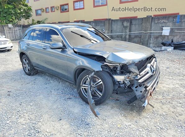 W1N0G8DBXMV284020 2021 MERCEDES-BENZ GLC-CLASS Gray Przód prawy