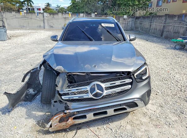 W1N0G8DBXMV284020 2021 MERCEDES-BENZ GLC-CLASS Gray Widok z przodu