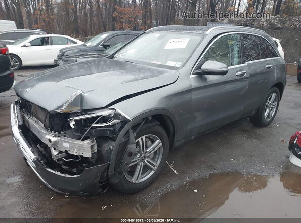 W1N0G8EB0MF880097 2021 MERCEDES-BENZ GLC 300 Gray Front left