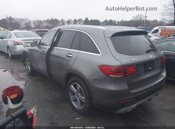 W1N0G8EB0MF880097 2021 MERCEDES-BENZ GLC 300 Gray Rear left