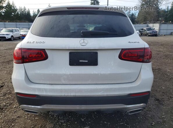W1N0G8EB0MF881475 2021 MERCEDES-BENZ GLC-CLASS White Հետևի տեսք