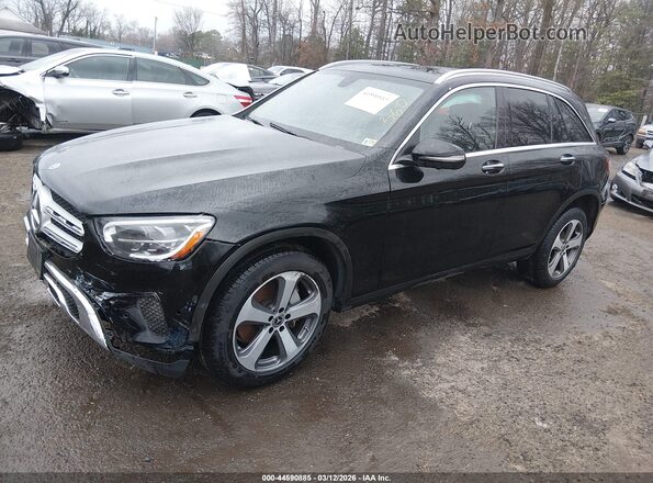 W1N0G8EB1MF891416 2021 MERCEDES-BENZ GLC 300 Black წინა მარცხენა ხედი სამი მეოთხედიდან