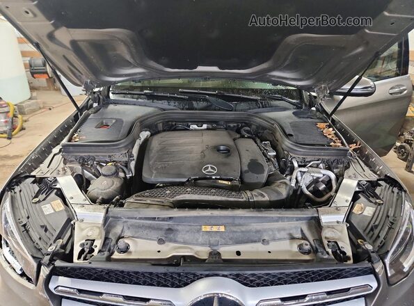 W1N0G8EB2MF881414 2021 MERCEDES-BENZ GLC-CLASS Gray ძრავის განყოფილების ხედი