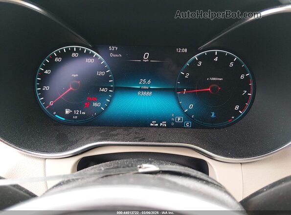 W1N0G8EB2NG071731 2022 MERCEDES-BENZ GLC 300 Blue უკანა სავარძლების ხედი