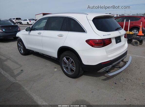 W1N0G8EB2NG079652 2022 MERCEDES-BENZ GLC 300 Белый Задняя левая четверть