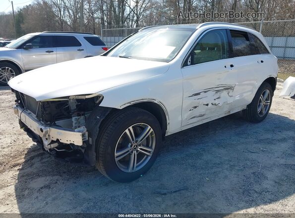 W1N0G8EB3MF876755 2021 MERCEDES-BENZ GLC 300 White Առջևի ձախ երեք քառորդ տեսարան