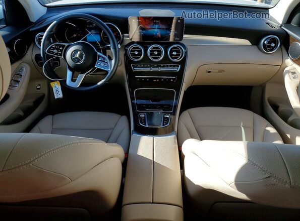 W1N0G8EB4MF916857 2021 MERCEDES-BENZ GLC-CLASS White Вид панелі приладів