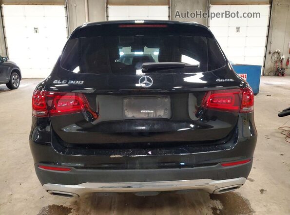 W1N0G8EB4NV385862 2022 MERCEDES-BENZ GLC-CLASS Black Вид ззаду