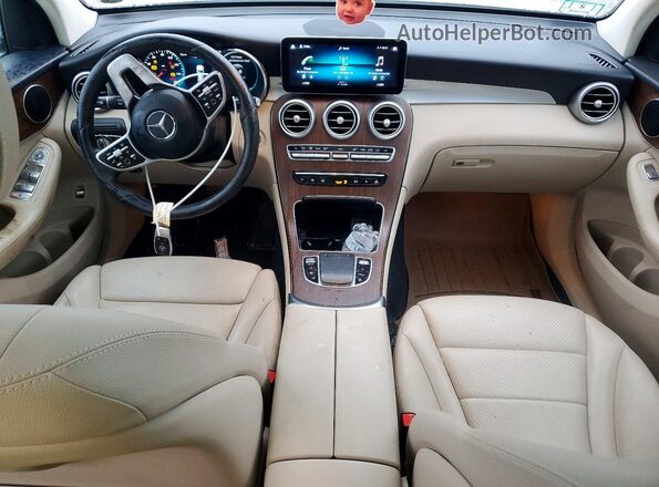 W1N0G8EB5MF871914 2021 MERCEDES-BENZ GLC-CLASS White Dashboard view