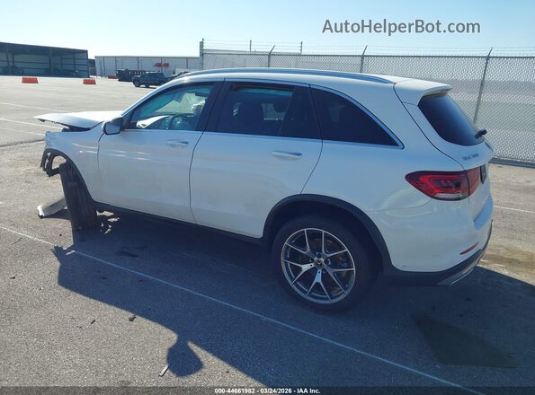 W1N0G8EB5MF917712 2021 MERCEDES-BENZ GLC 300 White Trasero izquierdo
