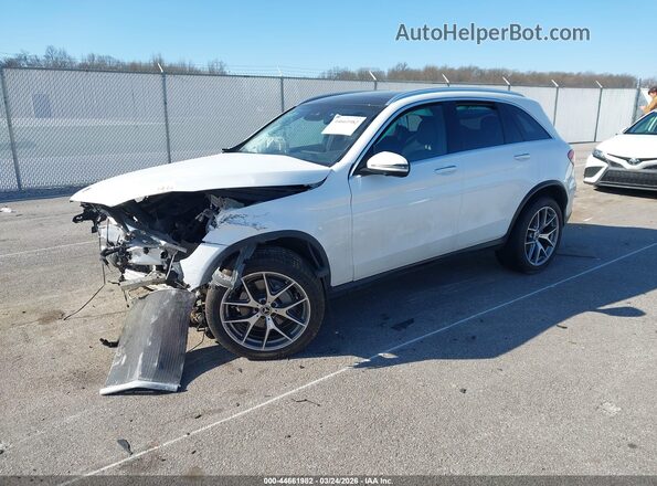 W1N0G8EB5MF917712 2021 MERCEDES-BENZ GLC 300 White Vista tres cuartos delantera izquierda