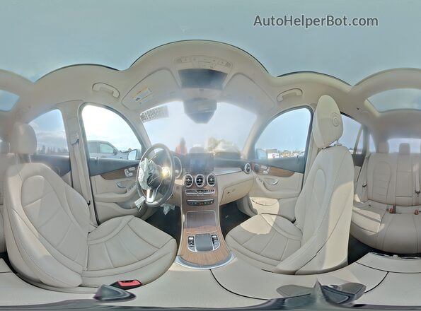 W1N0G8EB5MF927513 2021 MERCEDES-BENZ GLC-CLASS Silver Widok naklejki z numerem VIN