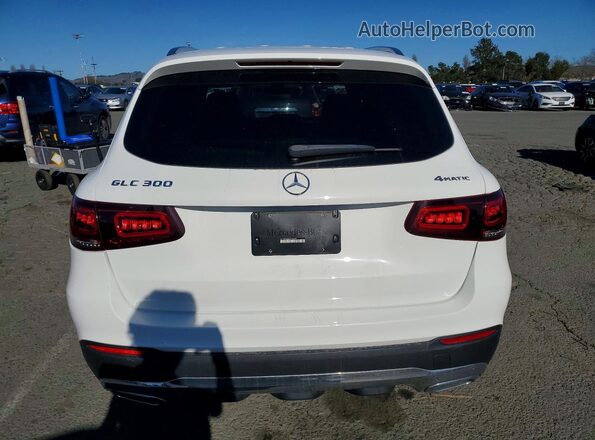 W1N0G8EB6LF759380 2020 MERCEDES-BENZ GLC-CLASS White Вид ззаду