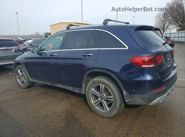 W1N0G8EB7MF899343 2021 MERCEDES-BENZ GLC-CLASS Blue Հետևի ձախ