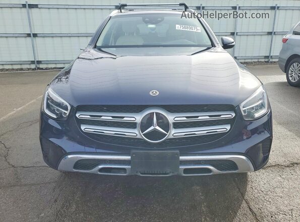 W1N0G8EB7MF899343 2021 MERCEDES-BENZ GLC-CLASS Blue Դիմացի տեսք