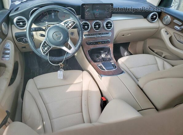 W1N0G8EB7MF899343 2021 MERCEDES-BENZ GLC-CLASS Blue Առջևի վահանակի տեսք
