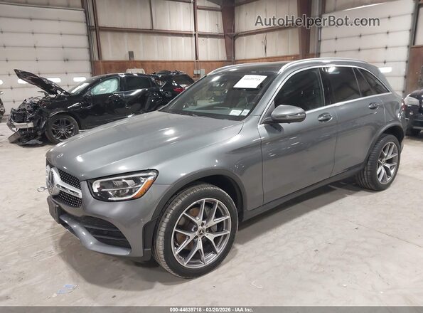 W1N0G8EB7MF934110 2021 MERCEDES-BENZ GLC 300 Gray Передня ліва чверть