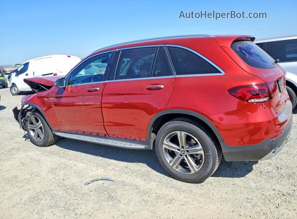 W1N0G8EB7MV286502 2021 MERCEDES-BENZ GLC-CLASS Red Rear left