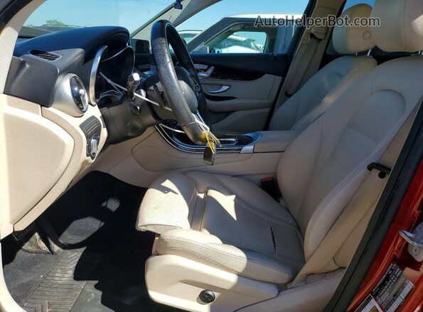W1N0G8EB7MV286502 2021 MERCEDES-BENZ GLC-CLASS Red Front interior view