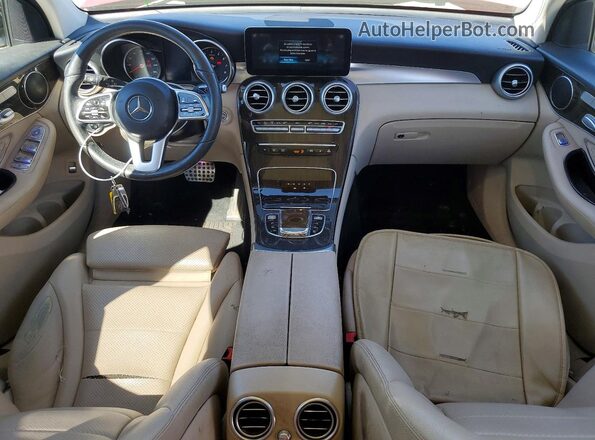 W1N0G8EB7MV286502 2021 MERCEDES-BENZ GLC-CLASS Red Dashboard view