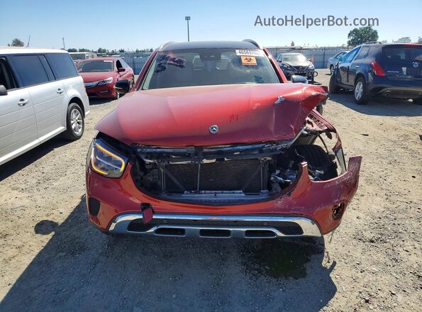 W1N0G8EB7MV286502 2021 MERCEDES-BENZ GLC-CLASS Red Front view