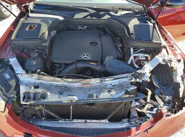 W1N0G8EB7MV286502 2021 MERCEDES-BENZ GLC-CLASS Red Engine compartment view
