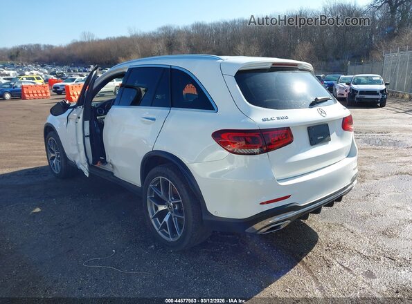 W1N0G8EB8LF864809 2020 MERCEDES-BENZ GLC 300 White Rear left