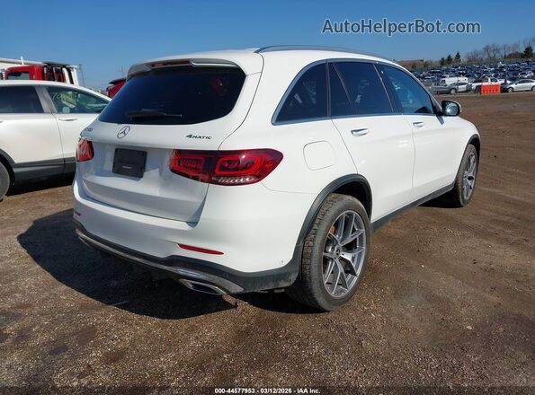 W1N0G8EB8LF864809 2020 MERCEDES-BENZ GLC 300 White Rear right