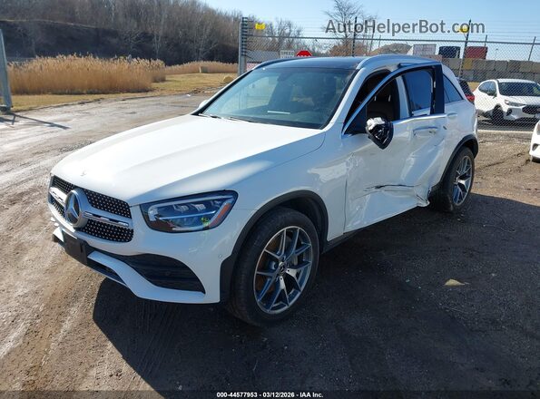 W1N0G8EB8LF864809 2020 MERCEDES-BENZ GLC 300 White Front left