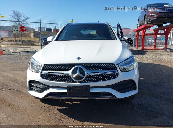 W1N0G8EB8LF864809 2020 MERCEDES-BENZ GLC 300 White Instrument cluster view