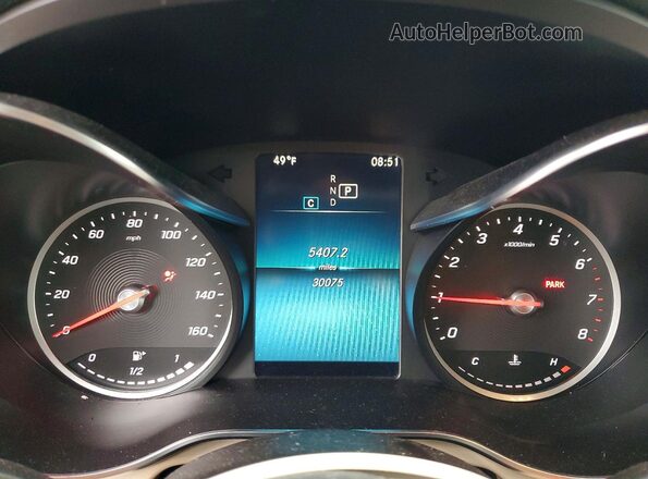W1N0G8EB8MF882020 2021 MERCEDES-BENZ GLC-CLASS Tan ხელსაწყოთა პანელის ხედი