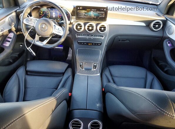 W1N0G8EB8MF888089 2021 MERCEDES-BENZ GLC-CLASS Black წინა პანელის ხედი