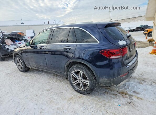 W1N0G8EB9MF913453 2021 MERCEDES-BENZ GLC-CLASS Blue Tył lewy