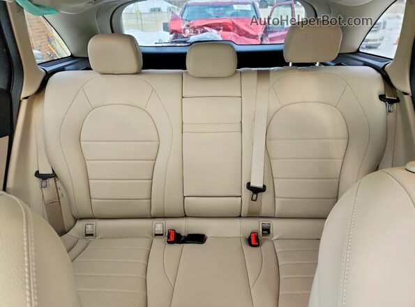 W1N0G8EB9MF913453 2021 MERCEDES-BENZ GLC-CLASS Blue Widok tylnych siedzeń