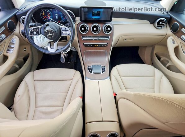 W1N0G8EB9MF913453 2021 MERCEDES-BENZ GLC-CLASS Blue Widok deski rozdzielczej
