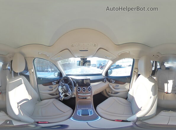 W1N0G8EB9MF913453 2021 MERCEDES-BENZ GLC-CLASS Blue Widok wnętrza 360 stopni