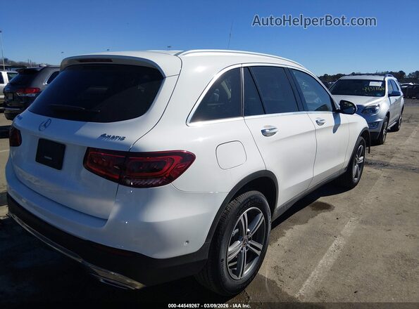 W1N0G8EBXNV364076 2022 MERCEDES-BENZ GLC 300 Белый Задняя правая четверть