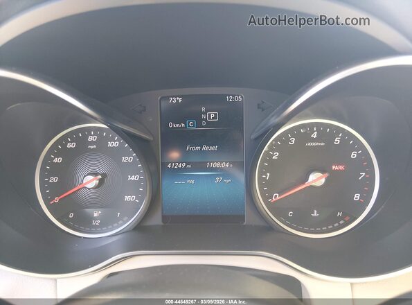 W1N0G8EBXNV364076 2022 MERCEDES-BENZ GLC 300 Белый Вид задних сидений