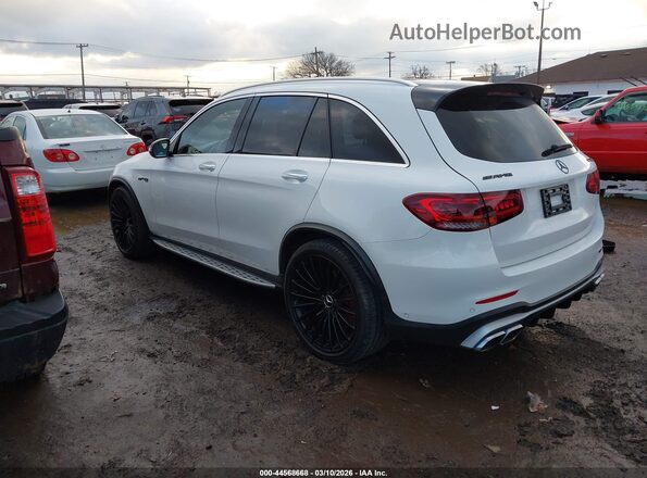 W1N0G8JB3LF792147 2020 MERCEDES-BENZ AMG GLC 63 White Հետևի ձախ
