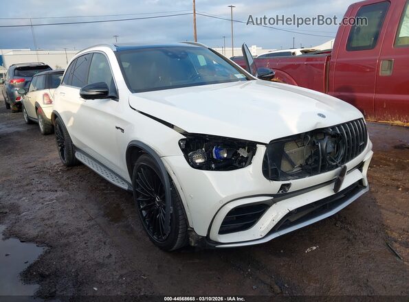 W1N0G8JB3LF792147 2020 MERCEDES-BENZ AMG GLC 63 White Դիմացի տեսք
