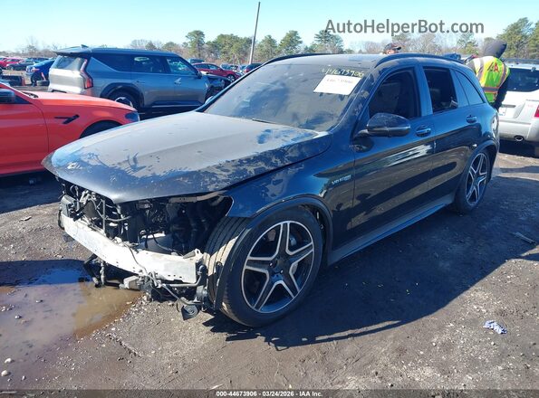 W1N0G8JB3LF813854 2020 MERCEDES-BENZ AMG GLC 63 Gray Առջևի ձախ երեք քառորդ տեսարան