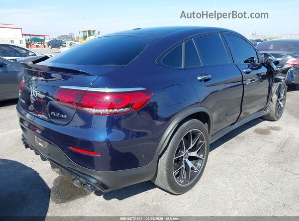 W1N0J6EB6MF887576 2021 MERCEDES-BENZ AMG GLE 43 COUPE Dark Blue Հետևի աջ
