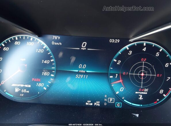 W1N0J6EB6MF887576 2021 MERCEDES-BENZ AMG GLE 43 COUPE Dark Blue Հետևի նստատեղերի տեսք