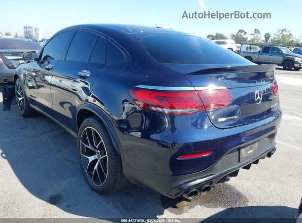 W1N0J6EB6MF887576 2021 MERCEDES-BENZ AMG GLE 43 COUPE Dark Blue Հետևի ձախ