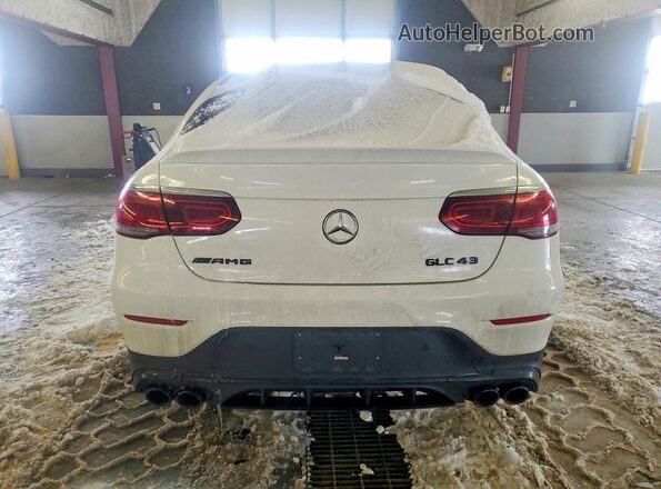 W1N0J6EB8MF895579 2021 MERCEDES-BENZ GLC-CLASS White Widok z tyłu