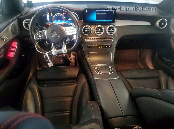 W1N0J6EB8MF895579 2021 MERCEDES-BENZ GLC-CLASS White Widok deski rozdzielczej