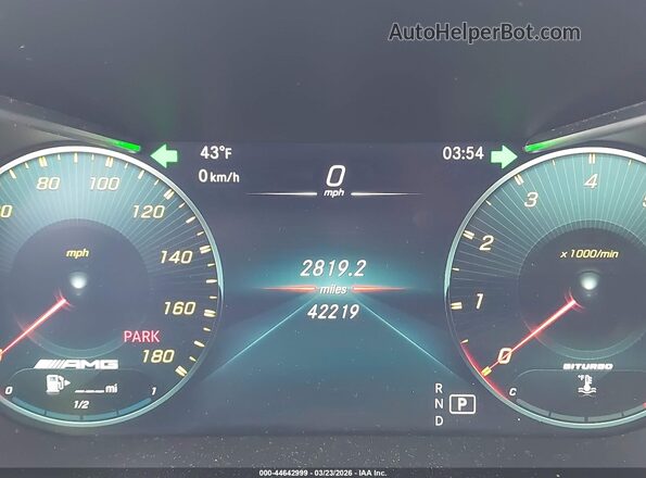 W1N0J6EBXNG026381 2022 MERCEDES-BENZ AMG GLC 43 Black Widok tylnych siedzeń